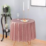 nanbowang Pink Sequin Tablecloth Gl