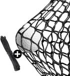 Practice Golf Nets - Ideal for Golf, Hockey, Baseball - Sports Netting, Impact Equipment - Perfect for Backyard Driving, Chipping, Hitting, Pitching Simulators (Black, 10x10 Feet)