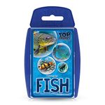 Top Trumps Freshwater Fish Classics Card Game, learn facts about the Angelfish, Ancistrus and the Bull Shark in this educational packed game, gifts and toys for boys and girls aged 6 plus