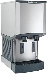 Scotsman Commercial Nugget ice Maker, Ice and Water Dispenser with Storage (HID312A-1) 260 pounds per Day