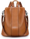 S-ZONE Leather Backpack Purses for 