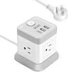 BEVA Cube Power Strip 10 ft Cord, D