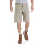 Carhartt Men's 11" Rugged Flex Rigby Work Short, tan, W40