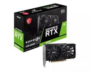 MSI Geforce RTX 3050 Ventus 2X 6G Oc pci_e Graphic Card - Nvidia Geforce RTX 3050 Gpu, 6Gb Gddr6 96-Bit Memory, 14 Gbps, Express 4 Interface, Up to 1492 Mhz, Dual Fan - Pcie