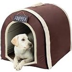ANPPEX Dog House Indoor, 2 in 1 Was