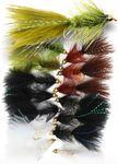 The Fly Crate Woolly Bugger Flies for Trout Fly Fishing Assortment - Size #8 Streamer Fly Fishing Flies (15 Pack - Size #8)