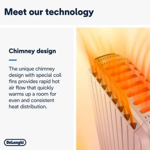 DeLonghi Dragon 4 Oil-Filled Radiator Heater – White