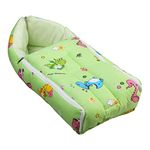 LuvLap 3 in 1 Baby Bed, Sleeping Bag & Carry Nest, Cotton Baby Bedding for New Born & Infant, Portable Bassinet, for Baby Carrying & co Sleeping, Unisex Baby Sleeping Bed, 0M+ (Multicolor)