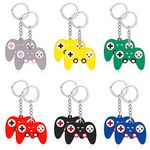 FANKUTOYS 12 Pieces Game Controller Keychain Video Game Keychain Game Video Gaming Keychain Pendant Charms for Video Game Party Favors Goodie Bag Fillers Birthday Party Favors for Kids Boys