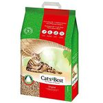 Oko Cats Best Wood Litter Original Clumping Plus Cat Litter, 30 Liter