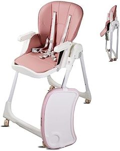 Mobiclinic®, Trona para bebé, Evolutiva, Extraplegado, Convertible en silla alta, Simba, Arnés con 5 puntos, Ruedas con frenos, Doble bandeja desmontable, Textil lavable y desmontable, Regulable