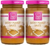 Thai Taste Satay Peanut Sauce 200g - Pack of 2