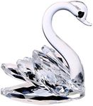 H&D HYALINE & DORA Sparkle Crystal Swan Figurine Collection Paperweight Table Centerpiece Ornament