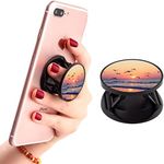 Ufbara 2 Pack Phone Stand Holder Finger Expanding Kickstand Hand Grip Widely Compatible with Almost All Phones Cases (Sunset)