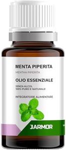 Olio Essenziale Di Menta Piperita in Gocce 10 ml, Diluibile fino a 1 litro, Oli Essenziali Puri e Naturali, Crescita Capelli, Forfora, Ambienti, Candele, Cosmesi, Biancheria J.Armor (MENTA PIPERITA)
