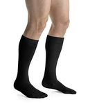 BSN Medical/Jobst 110495 Compression Sock, Knee High, 20-30 mmHg, Closed Toe, Cool Black, Large