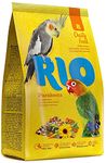 PETS EMPIRE Rio Complete Daily Feed Bird Food, Natural Mix Grains & Seeds, Healthy Birdfood Avian Diet, Nutritious Seed Blend for Big Parakeets - 1000g