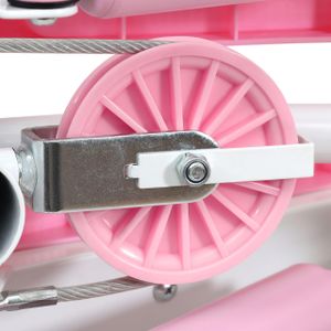 Sunny Health Mini Stair Stepper – Compact Pink Fitness Step Machine