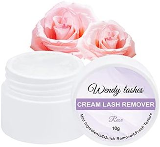 Crème de Dissolvant de Cils 10G Gel Remover Cils Extension Crème Depose Extension Cils Dissolvant de Colle pour Extension de Cils Doux et Non-irritant Primer Cils Extension