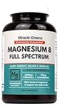 8 in 1 Magnesium Complex – Aspartate, Chelate, Citrate, Glycinate, Malate, Taurate, Orotate and Oxide – 2000mg of Magnesium Providing 395mg Elemental Magnesium – 120 Capsules - Made in The UK