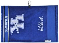 Team Effort Kentucky Wildcats Face/Club Jacquard Towel