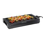 Russell Hobbs 2400W Fiesta Removable Plate Griddle 50cmx26cm| Drip tray, Temperature Control, Dishwasher safe| Electric Grill Tandoor Barbeque BBQ Griller for Grilling Meat, Fish & Vegetables|22550-56