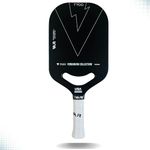 VAJR Pickleball Paddle | AR20-v2 |20mm Thickness | 18k Carbon-Fiber Spin tech | USA Pickleball Approved Paddle | Vector Edgeless Swift Swing | Beginner - Pro Level Paddle | Blue, Gold | (Blue)