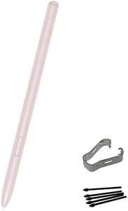 Tab S7 FE S Pen Replacemen Stylus Pen for Samsung Galaxy Tab S7 FE SM-T730 Touch Pen + Tips/Nibs(Mystic Pink)