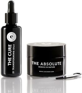 COCUNAT - Duo Riparatore Anti Invecchiamento - Crema Rigenerante Anti-Età e Serum Riparatore per il Viso - Tratta i Segni dell'Invecchiamento - Simile al Retinolo - Acido Ialuronico - 50 ml, 30 ml