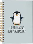 VNWEK Penguin Notebook, Cute Notebo