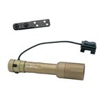 Cloud Defensive REIN 3.0 Weapon Light Dual-Fuel, 1250 Lumens, FDE, REIN-3.0-DF-S-650-FDE