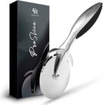 Cready Proslice | Premium Stainless Steel Pizza Cutter Wheel | Non-Slip Handle | Pizza Wheel Cutter | Professional Pizza Slicer for Effortless Cuts