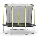 Plum 10 feet Spring Safe Trampoline with Safety net for Kids and Adults