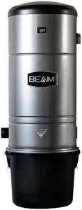Beam 475 Central Vacuum System | 659 Air Watts Whole House Vacuum | Hybrid Bagged/Bagless Filtration | 135 CFM | Covers 4,500 Sq Ft | 120V Central Vac | 10-Year Warranty