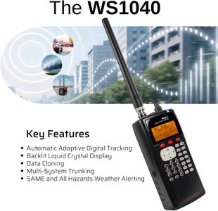 Whistler TRX-1 Digital Handheld Scanner – Police & Fire Radio Receiver