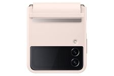 Samsung Galxy Z Flip4 Flap Leather Cover for Phone, Peach