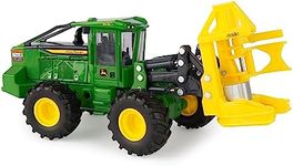 John Deere 1:50 Scale 843L-II Wheeled Feller Buncher Die-Cast Metal Replica – Prestige Collection, Green