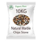 Natural Marble Chips Stone for Home Gardening,Indoor,Outdoor,Aquirium Decor (10Kg)
