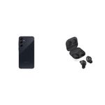 Samsung Galaxy A35 5G (Unlocked, CAD Version & Warranty) Blue 128GB w/Samsung Galaxy Buds FE, Graphite