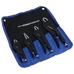 AB Tools 4pc Locking Grip Wrench Set Vice Locking Pliers Mole Grips Heavy Duty AT017