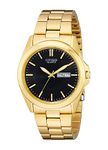 Citizen Quartz Men's Watch, Stainless Steel, Classic, Gold-Tone (Model: BF0582-51F)