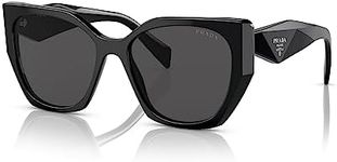 Prada PR 19ZS 1AB5S0 Black Plastic 