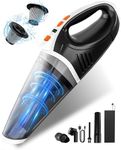 Handheld Vacuum Cleaner Cordless, Car Vacuum Cleaner 15000PA High Power with 2 Speed Mode , Portable Rechargeable Mini Vacuum with LED lights, 5 in 1 Hand Vacuum for Home Office Car Pet Deep Cleaning