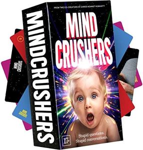 MINDCRUSHERS by Two Creators of Cards Against Humanity • 200 Ridiculous Conversation Cards for Adults