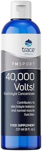 Trace Minerals, 40 000 Volts!, Concentré d'Électrolytes, 237 ml, Mélange de Minéraux, Sans Gluten, Sans Soja, Vegan