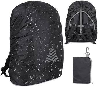 NUMJAW Backpack Rain Cover Waterproof Backpack Cover for (10-75L) with Reflective Strip 100% Waterproof Ultralight Backpack Raincover Bag Cover for Hiking Biking Camping Outdoor Hunting Traveling