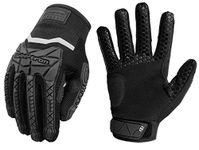 Seibertron S.P.B.G 2.0 Baseball/Softball Batting Super Grip and Protective Gloves Youth Black XS