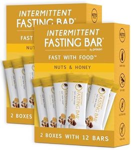 Prolon Fast Bars | Keto, Gluten Free, Dairy Free, Plant Based Protein, Intermittent Fasting Bars | Developed to Not Break Your Fast | Nuts & Honey, 24 Ct