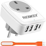 Travel Adapter With Usbs