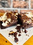 Keto Chefs Low Carb Swirled Chocolate Fudge Brownie Greek Yoghurt Freshly Baked 400g